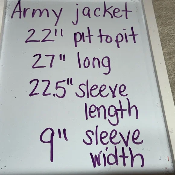 Authentic Military Field Jacket Olive Drab Utility Coat - Picture 8 of 8